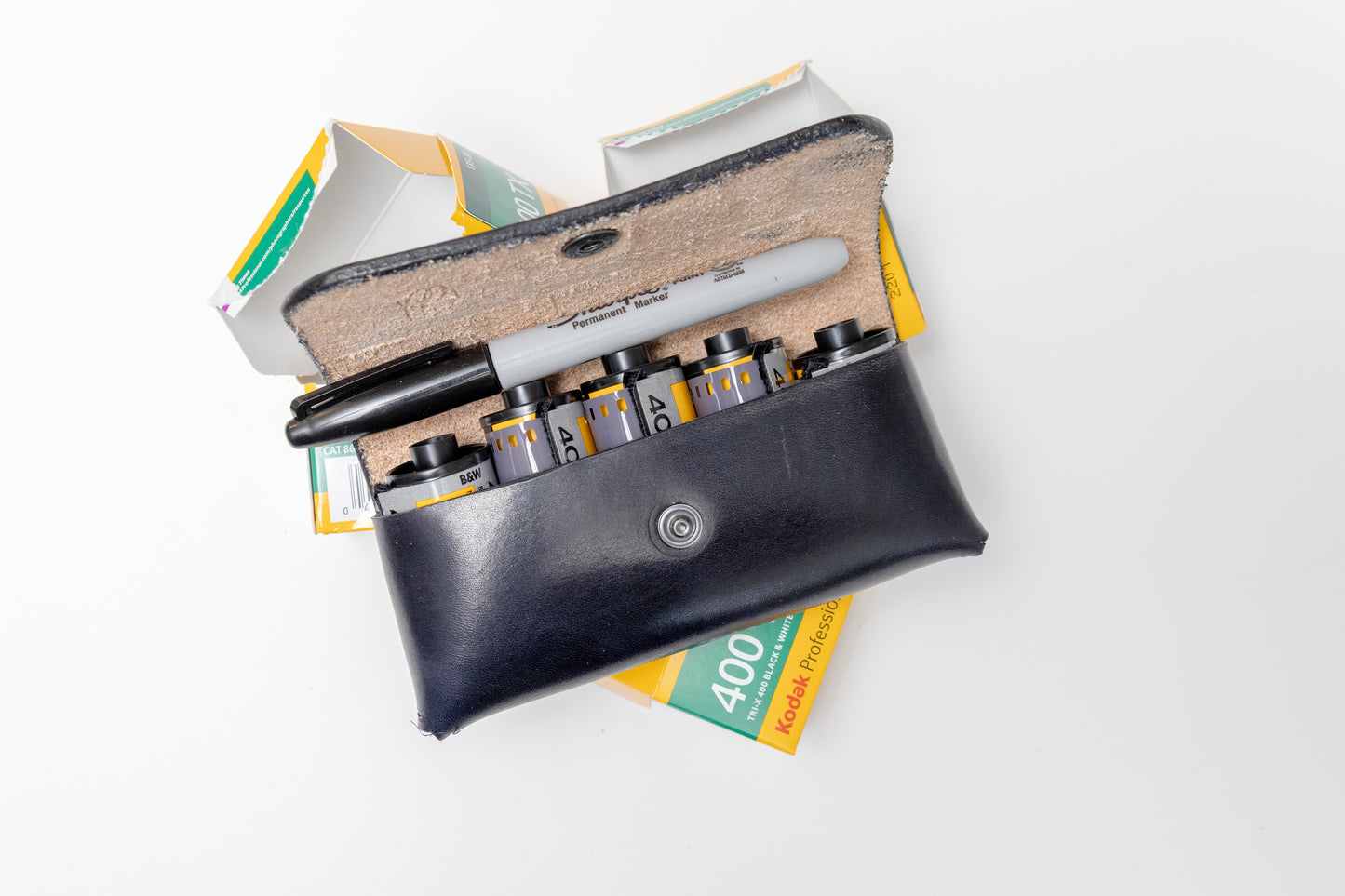 Leather Film Pouch/Carrier