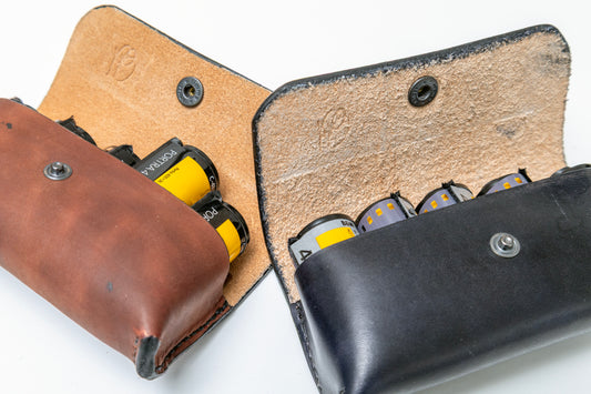 Leather Film Pouch/Carrier