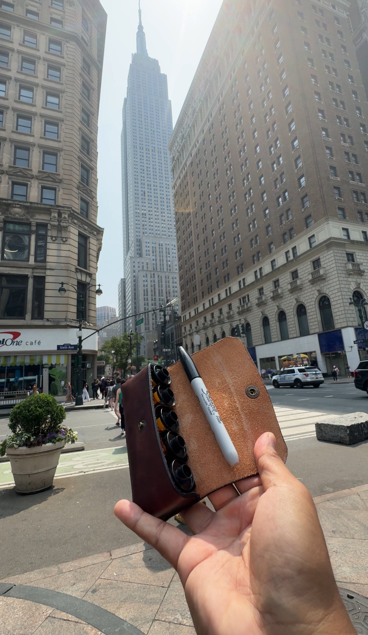 Leather Film Pouch/Carrier