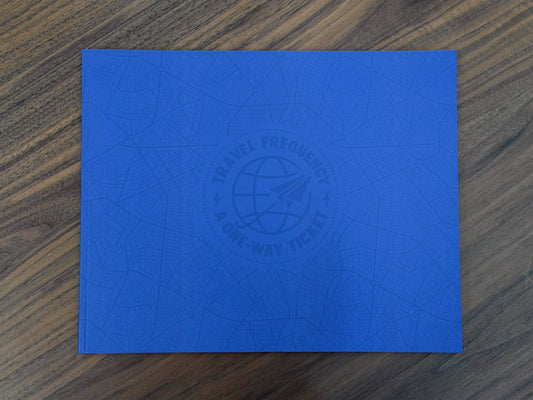 'TRAVEL FREQUENCY: A ONE WAY TICKET' PHOTO ZINE