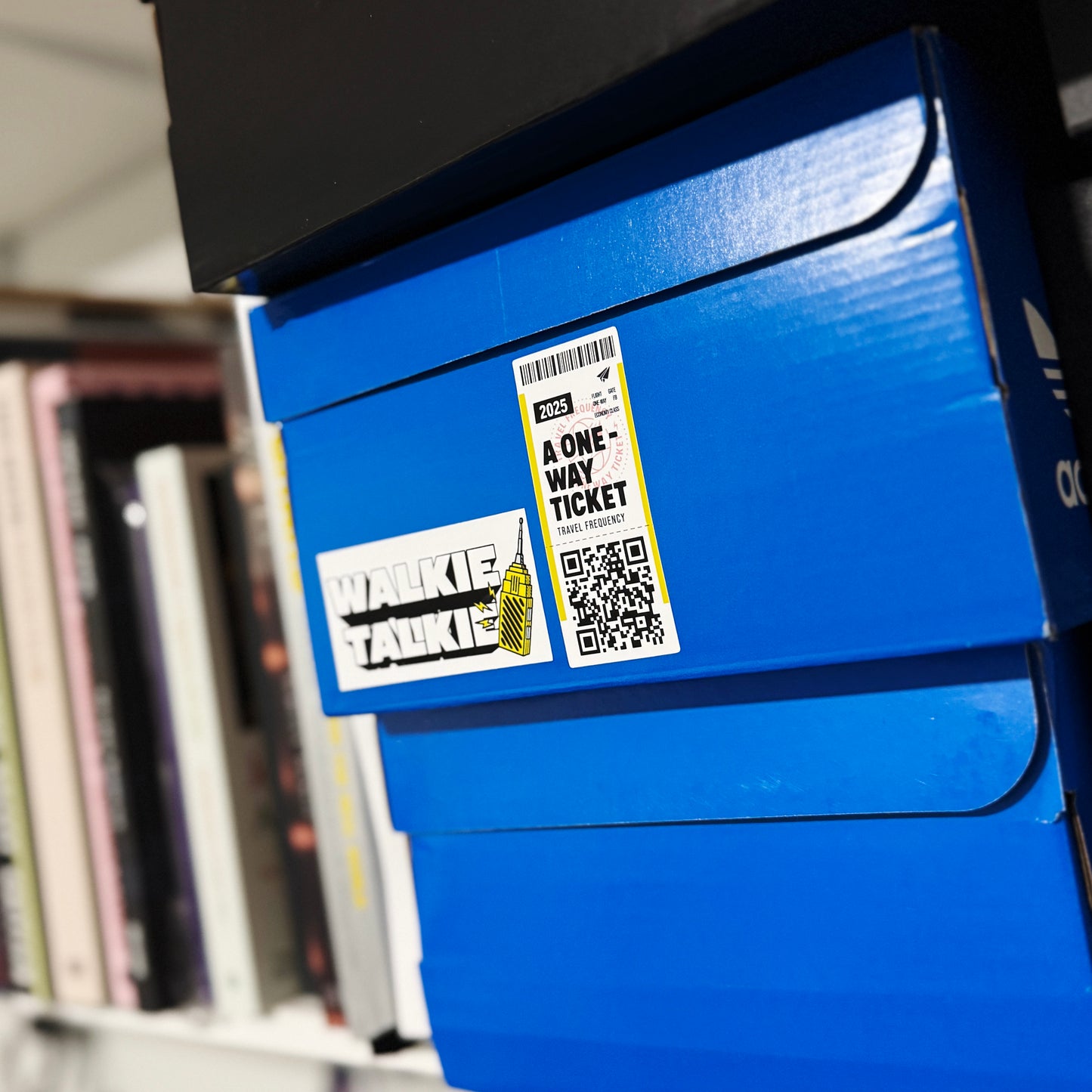 STICKER PACK — 'TRAVEL FREQUENCY: A ONE WAY TICKET'