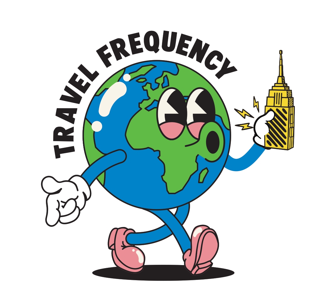 STICKER PACK — 'TRAVEL FREQUENCY: A ONE WAY TICKET'