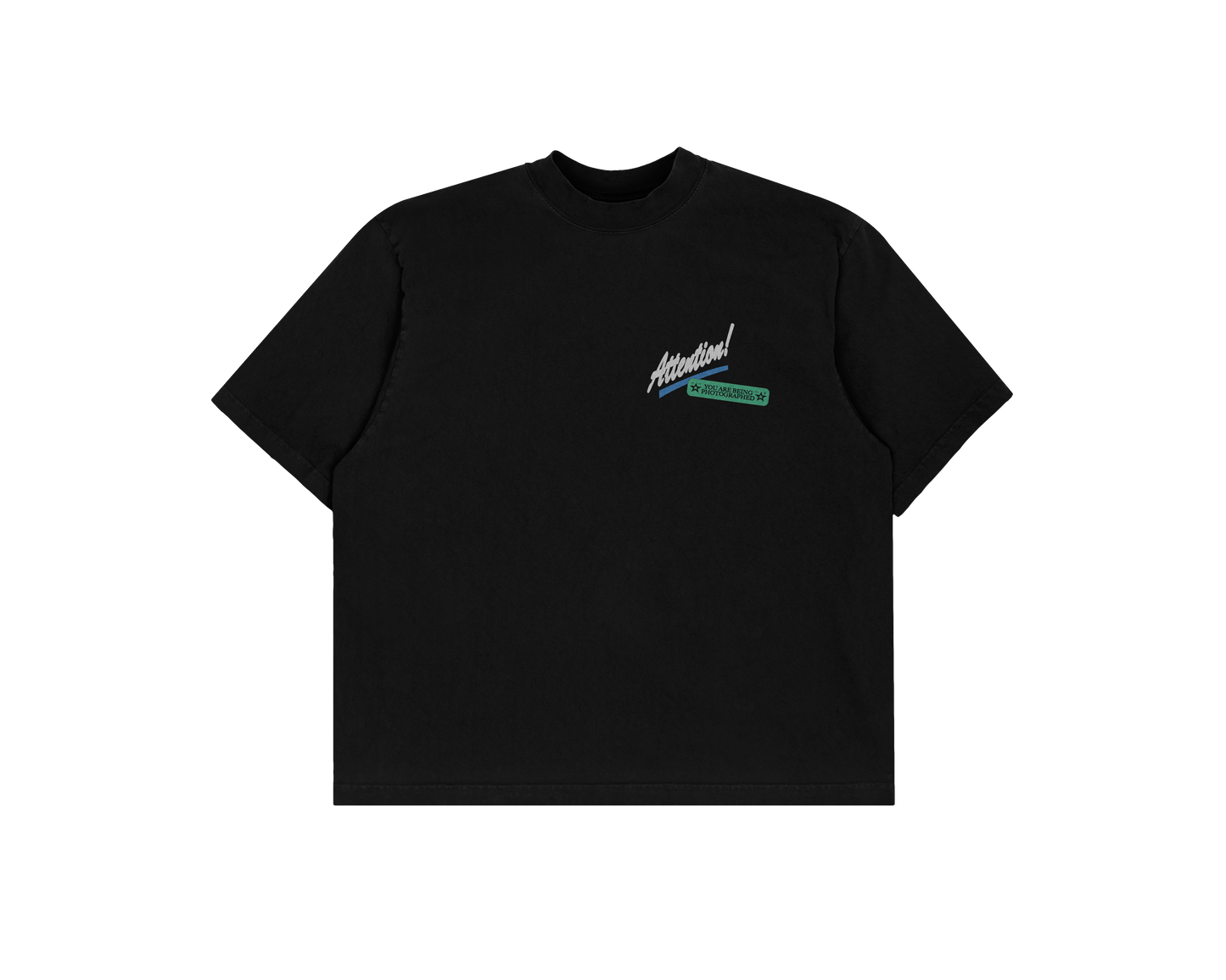 'ATTENTION: You Are Being Photographed' T-Shirt