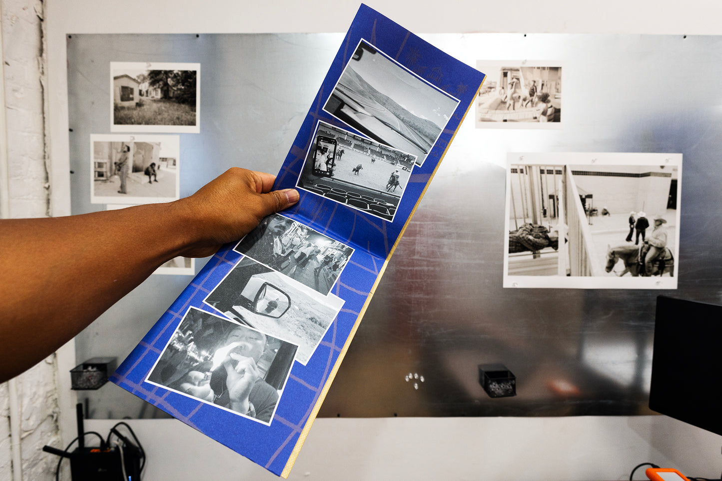 'Paul's Good American Road Trip' fold-out photography zine